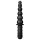 BUTTR Akimbo - Dual-Ended Anal Dildo (Black)