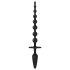 EasyToys - 2-in-1 Anal Plug (Black)