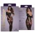 Christine - Sheer Mesh Catsuit - Black - XS-XL