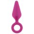Flirts Pull Plug - Small Pink Anal Plug