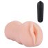 The Girl Next Door Tracey - Vibrating Pleasure Stroker (Natural)