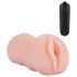 The Girl Next Door Tracey - Vibrating Pleasure Stroker (Natural)