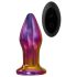 Glamour Glass - Tapered, Vibrant Glass Radio-Controlled Anal Vibrator
