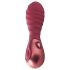 Dinky Jody F. Mini - Cordless Ribbed Mini Vibrator (Red)