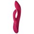 Sparkling Julia Duo - Rechargeable Vibrator with Clitoral Arm (Red)