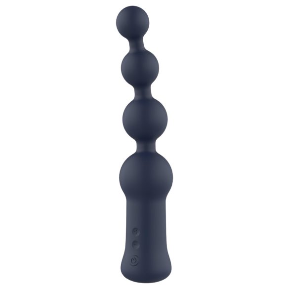 Startroopers Hubble - Rechargeable Beaded Anal Vibrator (Black)