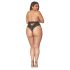 Dreamgirls - High-Waisted Lace Panty (Black)