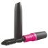 Screaming Mascara - Spiral Vibrator (Black-Pink)