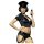 Obsessive Police - Sexy Officer Costume Set (S/M)