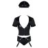Obsessive Police - Sexy Officer Costume Set (S/M)