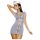 Obsessive - Grey Flight Attendant Costume