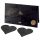 Bijoux Indiscrets Flash - Heart-Shaped Nipple Covers (Black)