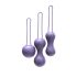Je Joue Ami - 3-Piece Kegel Ball Set (Purple)