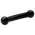GLAS - Black Glass Double Dildo