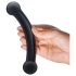 GLAS - Black Glass Double Dildo