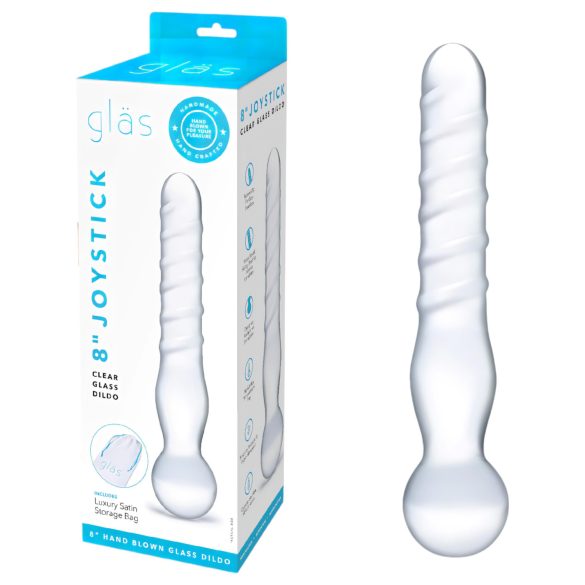 GLAS - Double-Ended Glass Dildo (Clear)