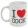I Love Rooster - Mug (Black)