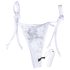 MySecret Whisper Pant - Wireless Vibrating Panty - White (S-L)