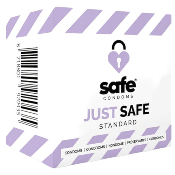 SAFE Just Safe - Vanilla Scented Standard Condoms (5 Pack)