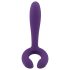 Rianne Duo - Waterproof Rechargeable Couple's Vibrator (Purple)