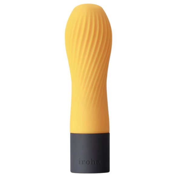 TENGA Iroha Zen - Yuzucha Super Soft Silicone Vibrator (Yellow)