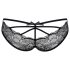 Obsessive Frivolla - Black Lacy Women's Panties - Playfully Chic