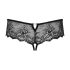 Obsessive Merossa - Sparkling Open Women's Thong - Black