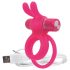 Screaming O Ohare - Rechargeable Bunny Vibrating Ring (Pink)