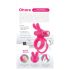Screaming O Ohare - Rechargeable Bunny Vibrating Ring (Pink)
