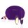 Rianne Essentials Pulsy - Rechargeable Wireless Vibrator Egg (Purple)