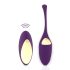Rianne Essentials Pulsy - Rechargeable Wireless Vibrator Egg (Purple)