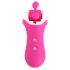 FEELZTOYS Clitella - Rechargeable Rotating Oral Vibrator (Pink)