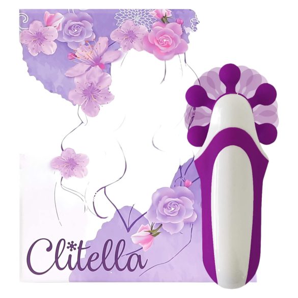 FEELZTOYS Clitella - Rechargeable Rotating Oral Vibrator (Purple)