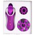 FEELZTOYS Clitella - Rechargeable Rotating Oral Vibrator (Purple)