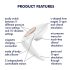 Satisfyer Pro 4 Couples - Rechargeable Air-Pulse Vibrator for Couples (White)