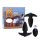 FEELZTOYS Funkybutts - Rechargeable Wireless Anal Vibrator Set (Black)