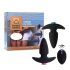 FEELZTOYS Funkybutts - Rechargeable Wireless Anal Vibrator Set (Black)