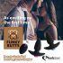FEELZTOYS Funkybutts - Rechargeable Wireless Anal Vibrator Set (Black)
