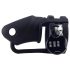LOCK A WILLY - Silicone Chastity Cage with Lock (Black)