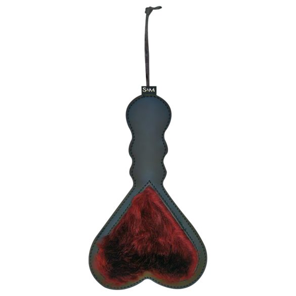 S&M Heart Paddle (Red-Black)