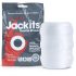 Screaming Jackits - Masturbator, Ball Ring & Stretcher (Clear)