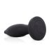 Wireless Vibrating Anal Plug - Black (Rechargeable, Radio-Controlled)