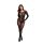 Baci - Long-Sleeve Patterned Cat Costume - Black (S-L) 