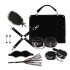 RS Soiree Kinky Me Softly - BDSM Bondage Set - Black (7 Pieces)