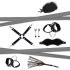 RS Soiree Kinky Me Softly - BDSM Bondage Set - Black (7 Pieces)