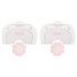 Bye Bra F-H - Invisible Breast Lift - Pink (3 Pairs)