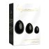 La Gemmes Yoni - Geisha Ball Set - Black Obsidian (3 pcs)