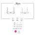Obsessive Miamor - Black Lace Push-Up Bra