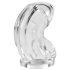OXBALLS Cock Lock - Silicone Penis Cage (Transparent)