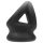OXBALLS Tri-Squeeze - Black Penis Ring